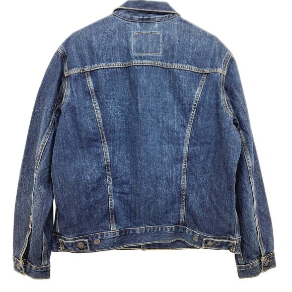 Levi's Men's Trucker Denim Jacket Size L blue New - Picture 2 of 10